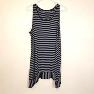 Blue Striped Tank